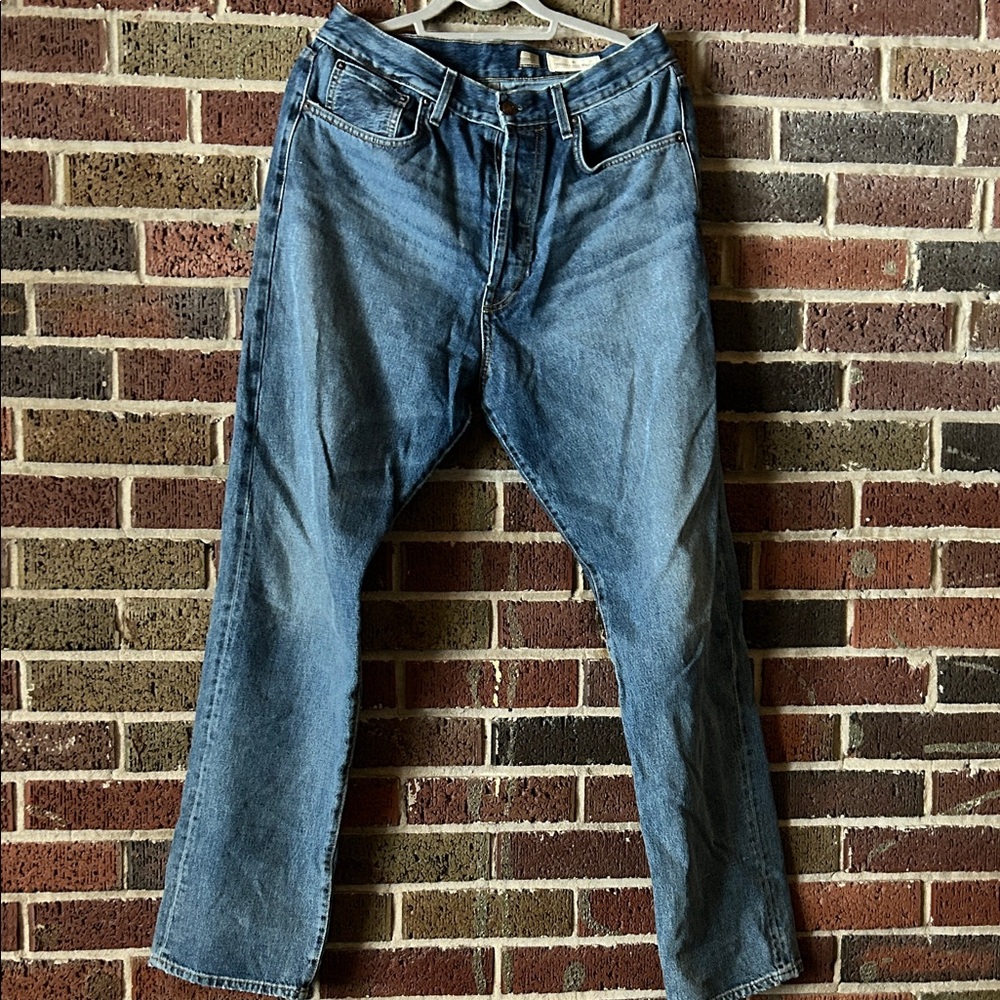 imogene + willie Harper Button fly Blue Women's Straight Leg Jeans